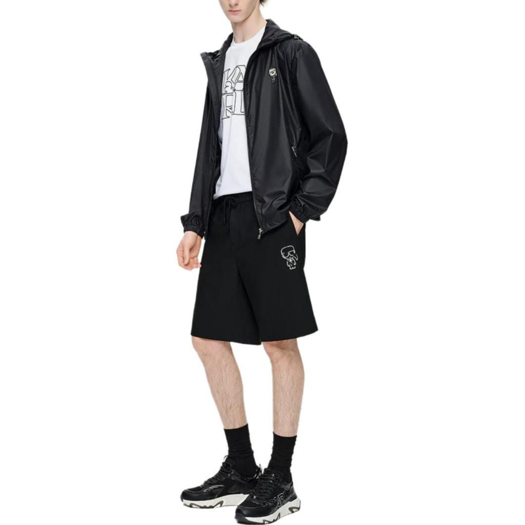 KARL LAGERFELD Jackets & Coats Men's Black 1K1E10101065