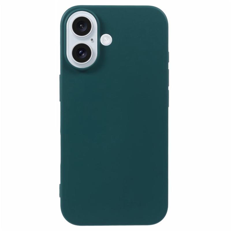 WANLONFENG RB1 Series For iPhone 16 Case Soft TPU Phone Cover with Screen Film