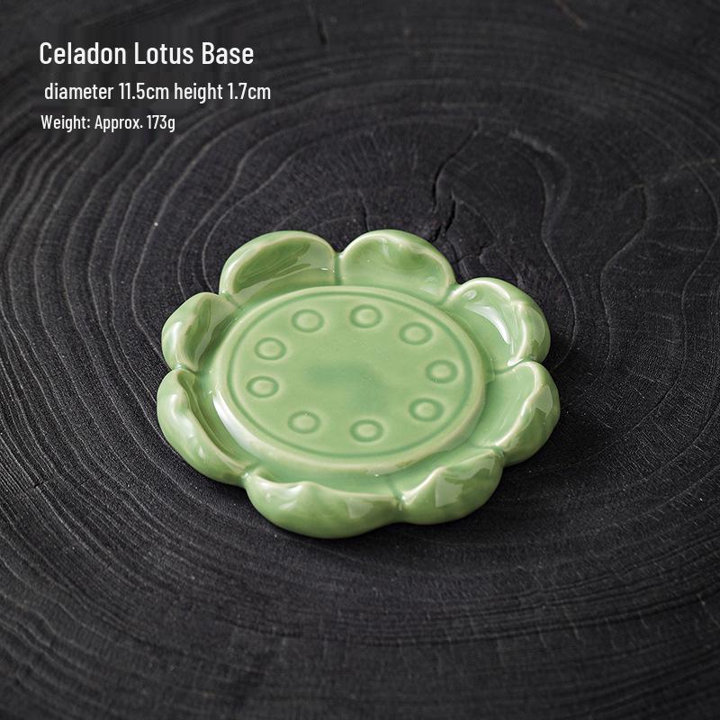 Подставка для благовоний из смолы с личи, Деревянная курильница из сандала, Керамическое украшение для дома