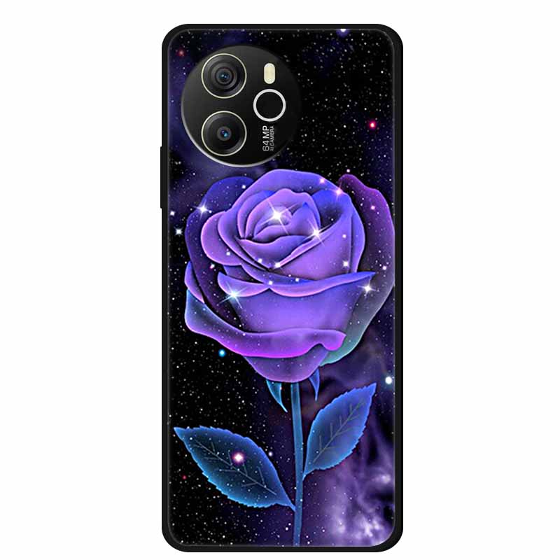 For Blackview Shark 8 Case Shark8 Black Silicone Soft Back Cover Case For Blackview Shark 8 Phone Case Cover 6.78" Coque Funda