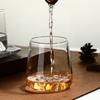 Wine Glass Creative Glass Cup Transparent Water Bottle Household Cocktail Glass Heat-resistant Tea Mug Home Coffee Mug Drinkware