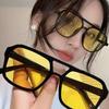 Double Bridges Oversize Frame Women Sunglasses Driving Cycling Sport Sun Glasses Vintage Brand Design New Shades Eyewear Uv400