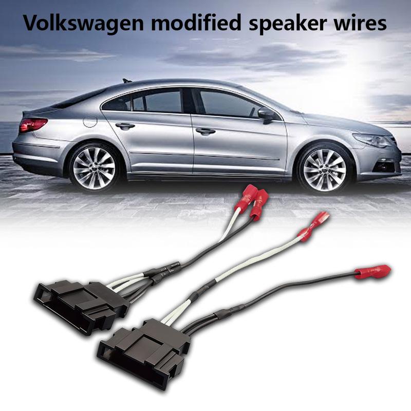 4 шт. Адаптер жгута проводов динамика двери Замена для VW Beetle Golf Passat