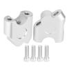 22mm Universal Motorcycle Handle Bar Riser Handlebar Clamp Back Move Mount Adapter(Plating)