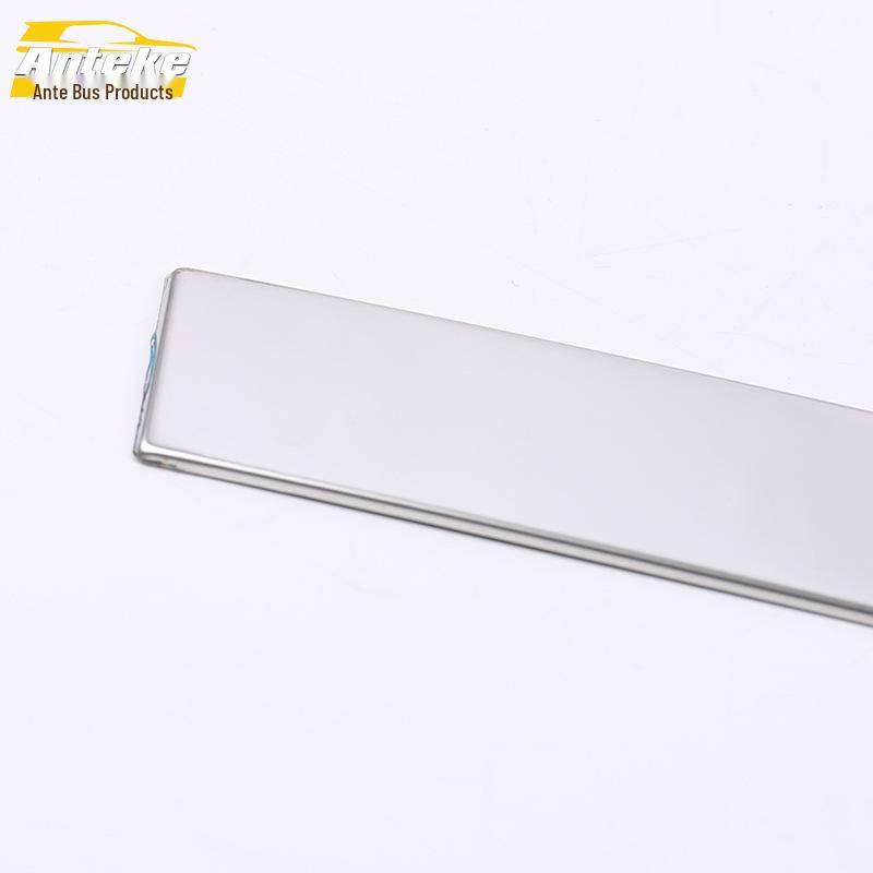 Fits 18 Kamiq Models: Rear Trunk Bright Strip, Bumper Guard Pedal, Anti-Scratch Sticker.