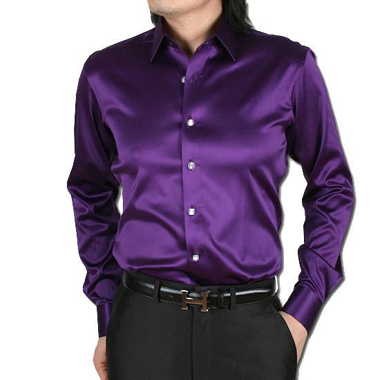 Летняя мужская мода повседневные рубашки с длинным рукавом Fit Party Shirt Top Blouse