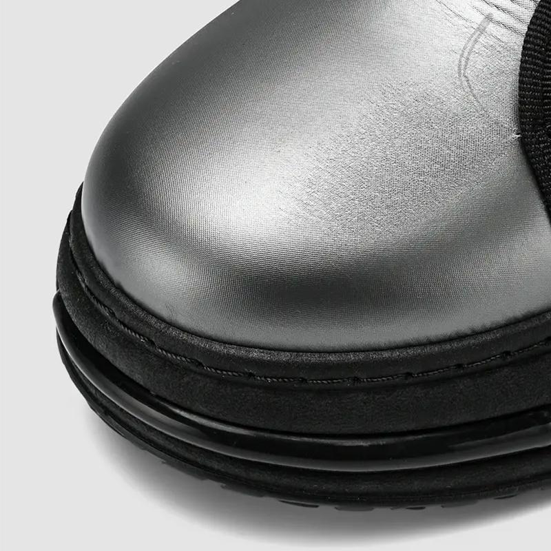 Зимние мужские зимние ботинки, высокие хлопковые ботинки, модные удобные теплые мужские ботинки, повседневные нескользящие зимние ботинки для отдыха на открытом воздухе