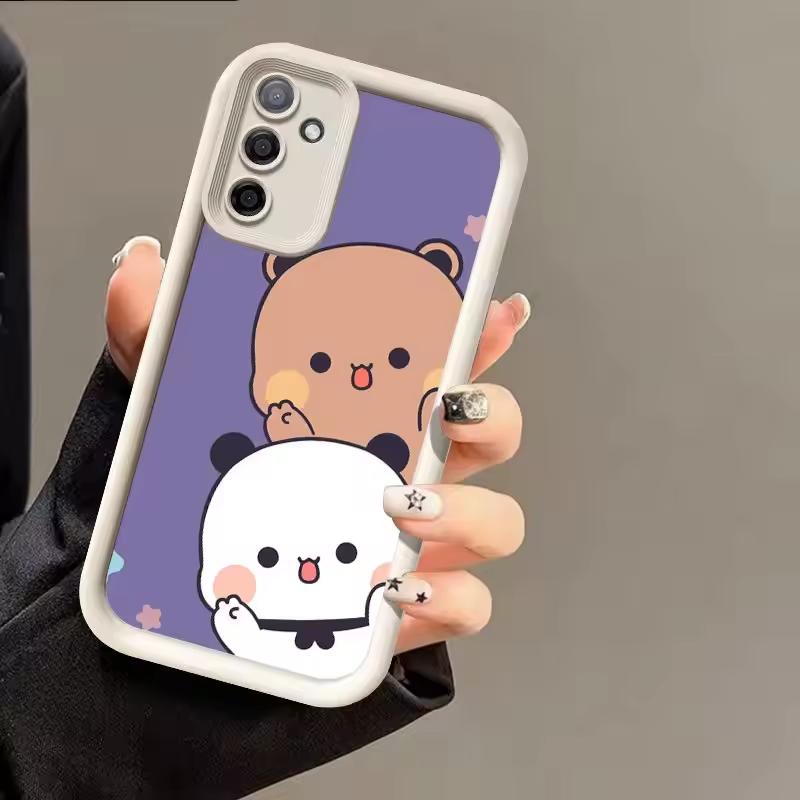 Милый чехол BUBU DUDU для пары для Samsung Galaxy Чехол S24 S23 S22 S21 Ultra Plus A55 A54 A53 A52 A35 A25 A15 5G Телефон Y2k Чехол