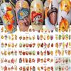 Xiaomi 12 Designs Nail Art Sea Shell Water Stickers Colorful Conch Starfish Sliders Summer Ocean Theme Decals Nail Art Decorations
