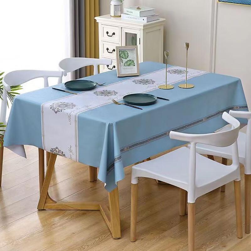 JANMEIJIA Tablecloth, Waterproof And Oil-Proof, No-Wash, 2025 New Style, High-End Table Protection Pad, Rectangular Table Mat