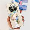 Чехол для Realme 12 Pro Plus Новый Модный Расписной Чехол Прозрачный Силиконовый Мягкий ТПУ Чехол для Телефона Для Realme 12 Plus Realme12 Pro + Корпус