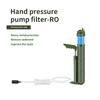 Фильтр для воды на открытом воздухе, очиститель обратного осмоса, для путешествий, кемпинга, пешего туризма