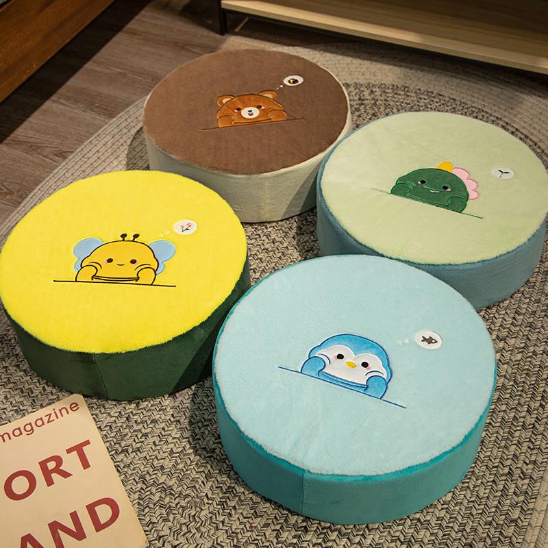 Милая подушка-сиденье в виде пингвина и пчелы, губчатая, подушка для офисного сиденья, татами, футон для спальни девочки, подарок на день рождения
