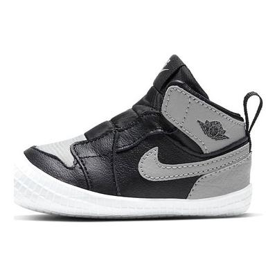Детские кроссовки Air 1 Crib Bootie Shadow 2018 Черный Средне-Серый Белый AT3745-013