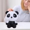 Cartoon Little Panda Piggy Bank Handmade Desktop Panda Ornament Animal Saving Jar  Festival Gift