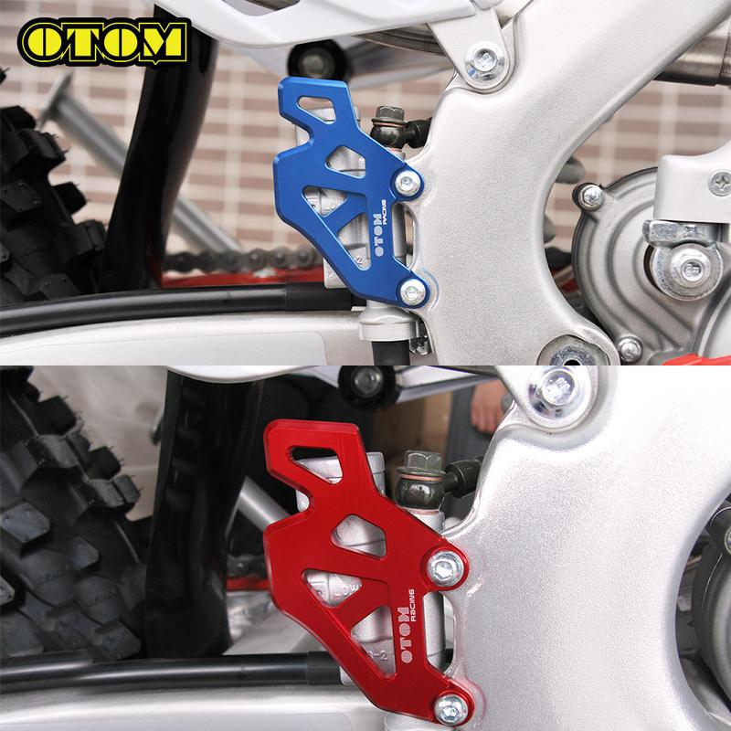 OTOM Rear Brake Cylinder Front Pump Protection Cover Decorative Plate For AVANTIS ENDURO MOTOLAND BRZ KAYO T4 T6 K6 GUIZUN MX4