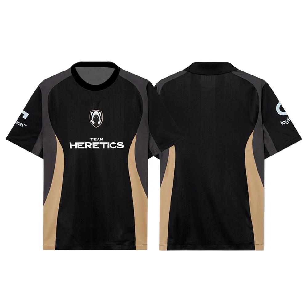 Игровая форма Team Heretics по Valorant 2026 VCT Клубная тренировочная форма для мужчин и женщин Бенджифиши Кастомные футболки Спортивные топы