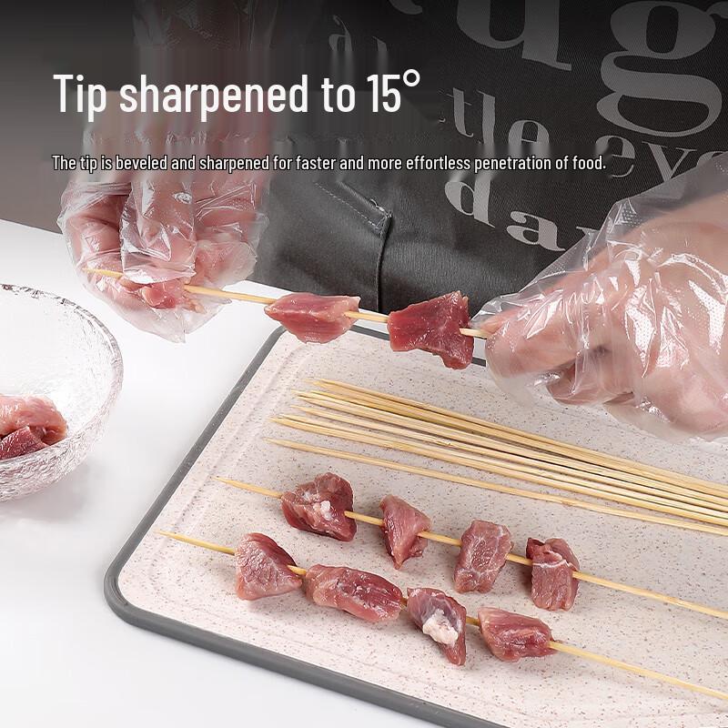 Одноразовые бамбуковые шпажки