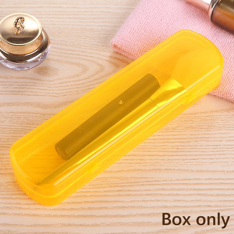 Candy Color Storage Container Box Holder Protable Outdoor Travel Toothbrush Box