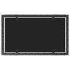 vidaXL 4-tlg. Garten-Lounge-Set mit Kissen Schwarz Poly Rattan