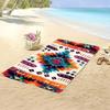 Southwest Space Theme Oversized Microfiber Towel, Quick Dry Soft for Swimming Bath Lounge Chair