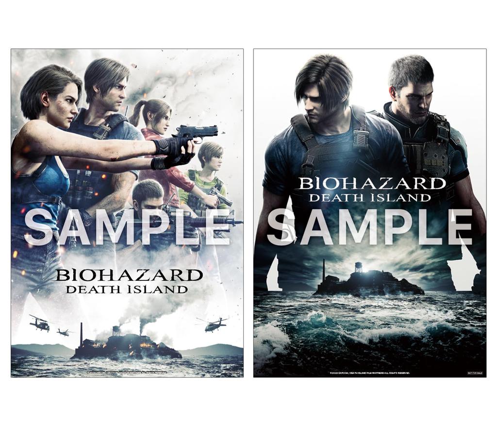 Набор DVD Resident Death Island Оригинальный А5 Персонаж Изысканный График 2 А4 Визуальный Зло Blu-ray & (Включает Бонус + Листы) [Блю рей]