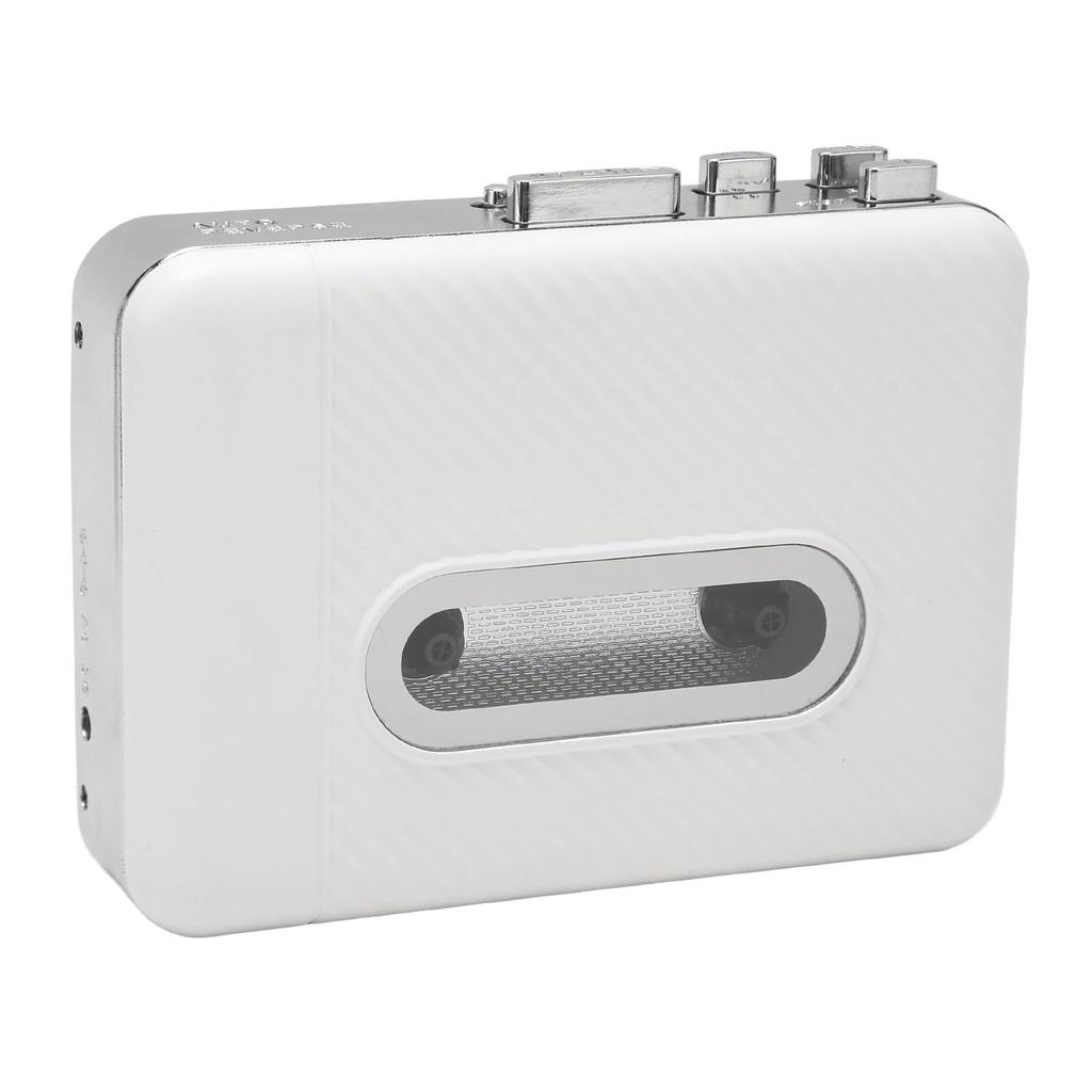 Portable Cassette Tape Recorder with Stereo Auto Plug and Headphone Jack Compatible Cassette Tape Player Recorder for Home and Car Use Player, Output,