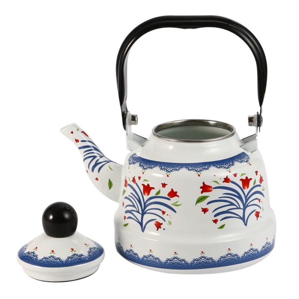 European Style Water Kettle Handmade Tea Pot Exquisite Ancient Bell Pot Kitchen