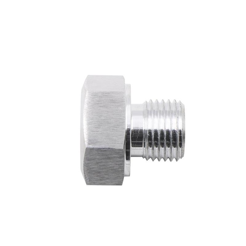 Oil Pressure Sensor Adapter M16 X1.5 to 1/8 NPT for GM LS Series Engines - Automotive Engine Oil Pressure Monitoring Accessory