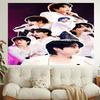1 шт. K-pop BTS Чон Чонгук JK Джимин Звездный Гобелен, Декор для Гостиной, Спальни, Офиса, Вечеринки, Идеальный Праздничный Подарок