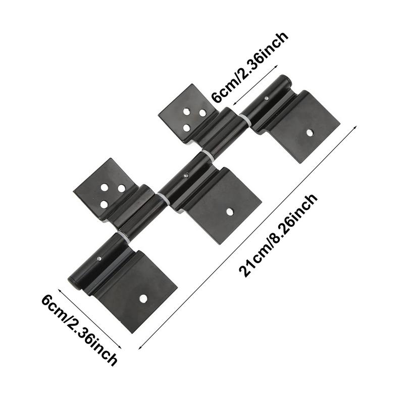 Фрикционные петли для двери автофургона, комплект петель для входной двери автофургона из легированной стали, детали для автодома, простая установка комплекта петель для входной двери, пандус
