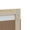 3 piece Bathroom Furniture Set BERG White Solid Pine Wood