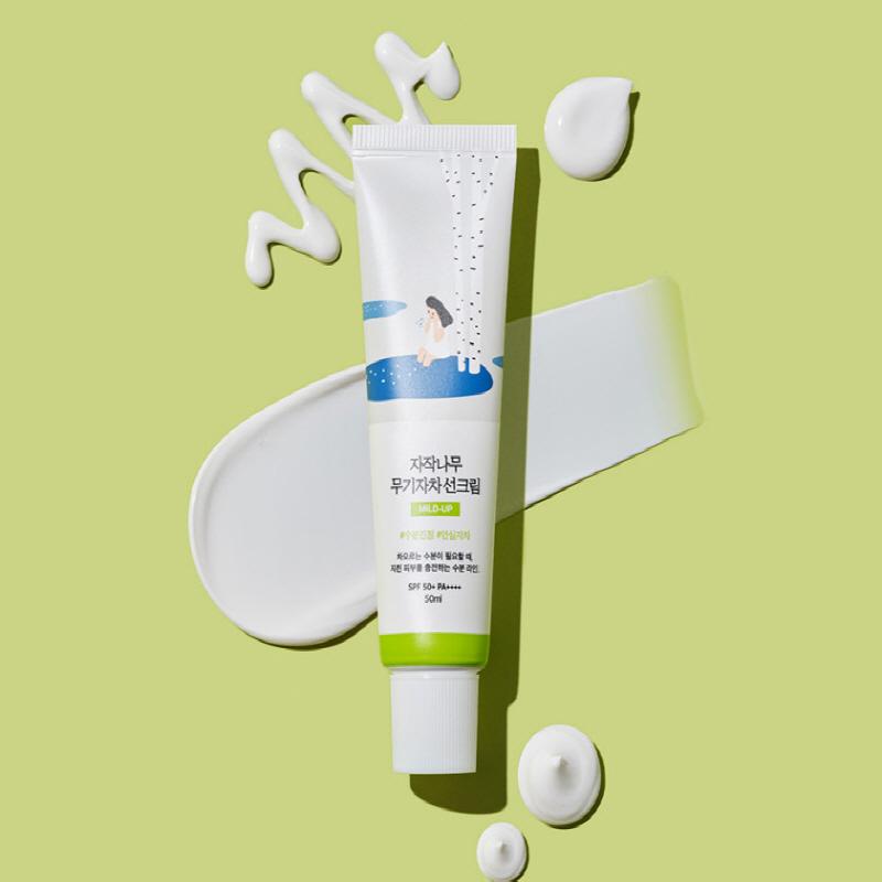 ROUND LAB Birch Juice Moisturizing Mild-Up Sunscreen 50ml 1