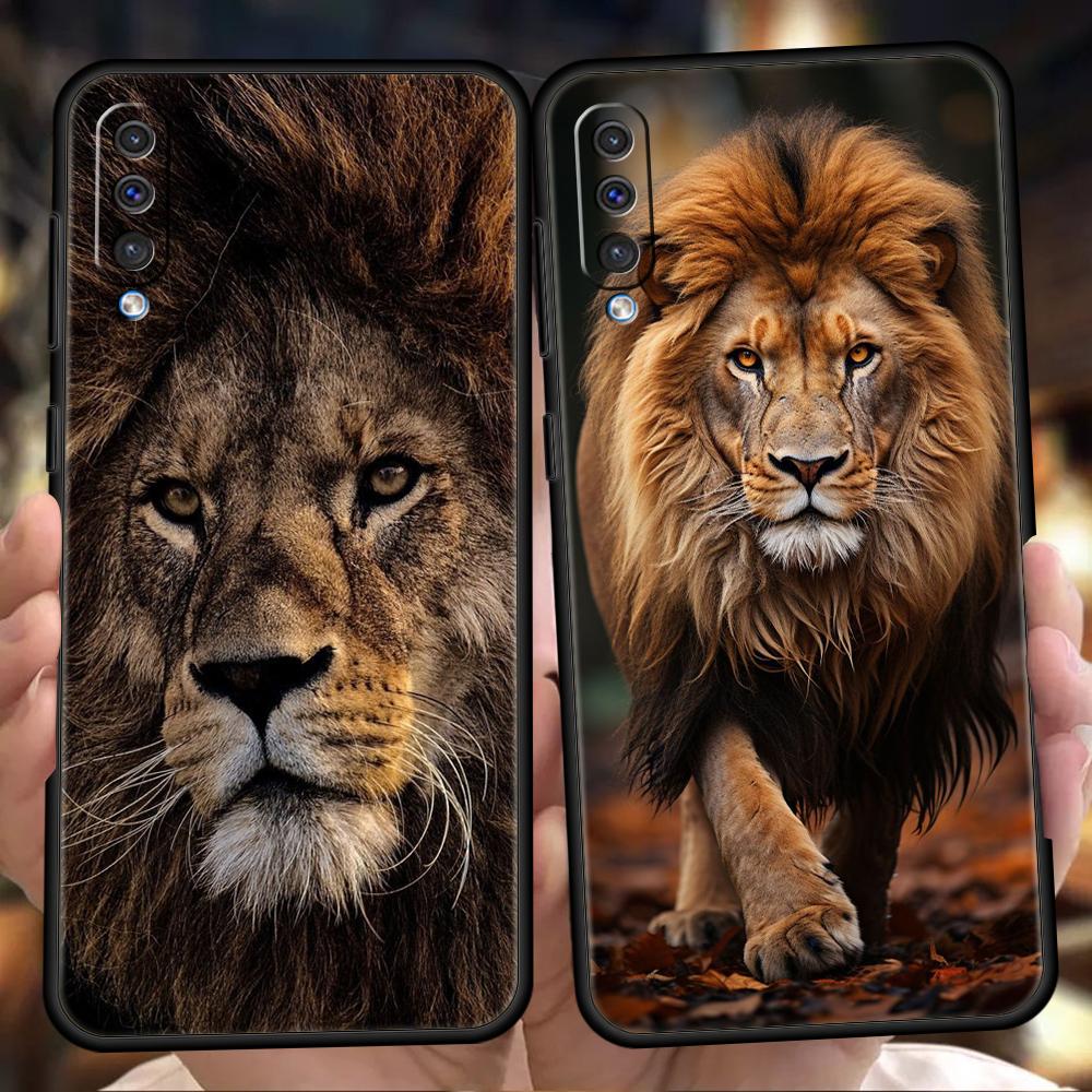 Чехол для телефона с изображением Льва из мультфильма «Король Лев» для Samsung A56 A36 A26 A24 A16 A14 A12 A32 A50 A70 A22 A30 A40 A34 A54 A42 A52 A04s A06 5G