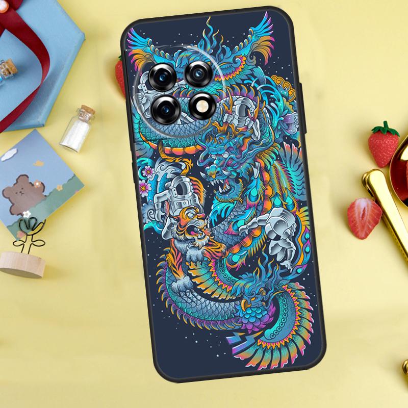 Модный чехол с китайским драконом для OnePlus 8T 10T 13 13R 12 12R 11 10 Pro OnePlus Nord CE 4 2 3 Lite N30 N20 N10