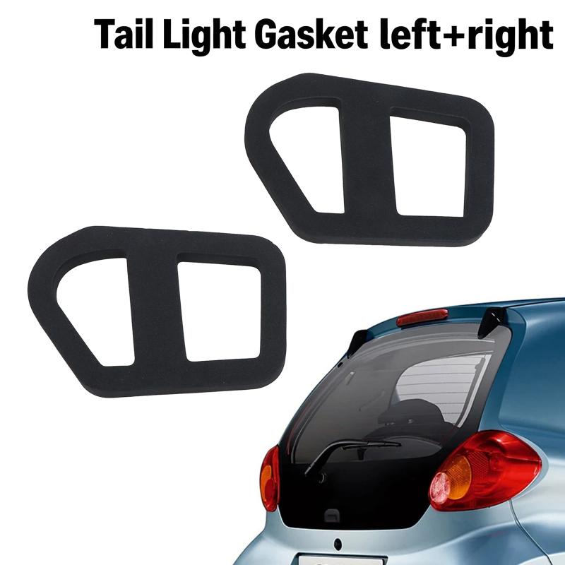 2Pcs Tail Light Sealing Gasket Set Anti-leakage Waterproof Pads Easy Fit for Aygo Car Modification Parts