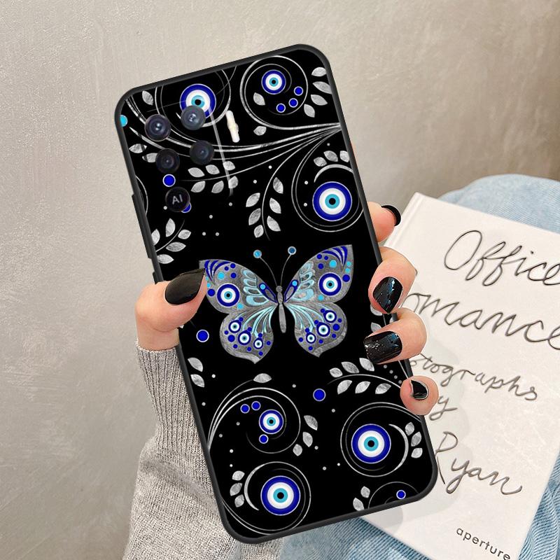 Чехол «Сглаз» для OPPO A74 A54 A57 A53 S A96 A76 A16 A5 A9 A31 A15 A17 A77 A93 A91 A52 A72