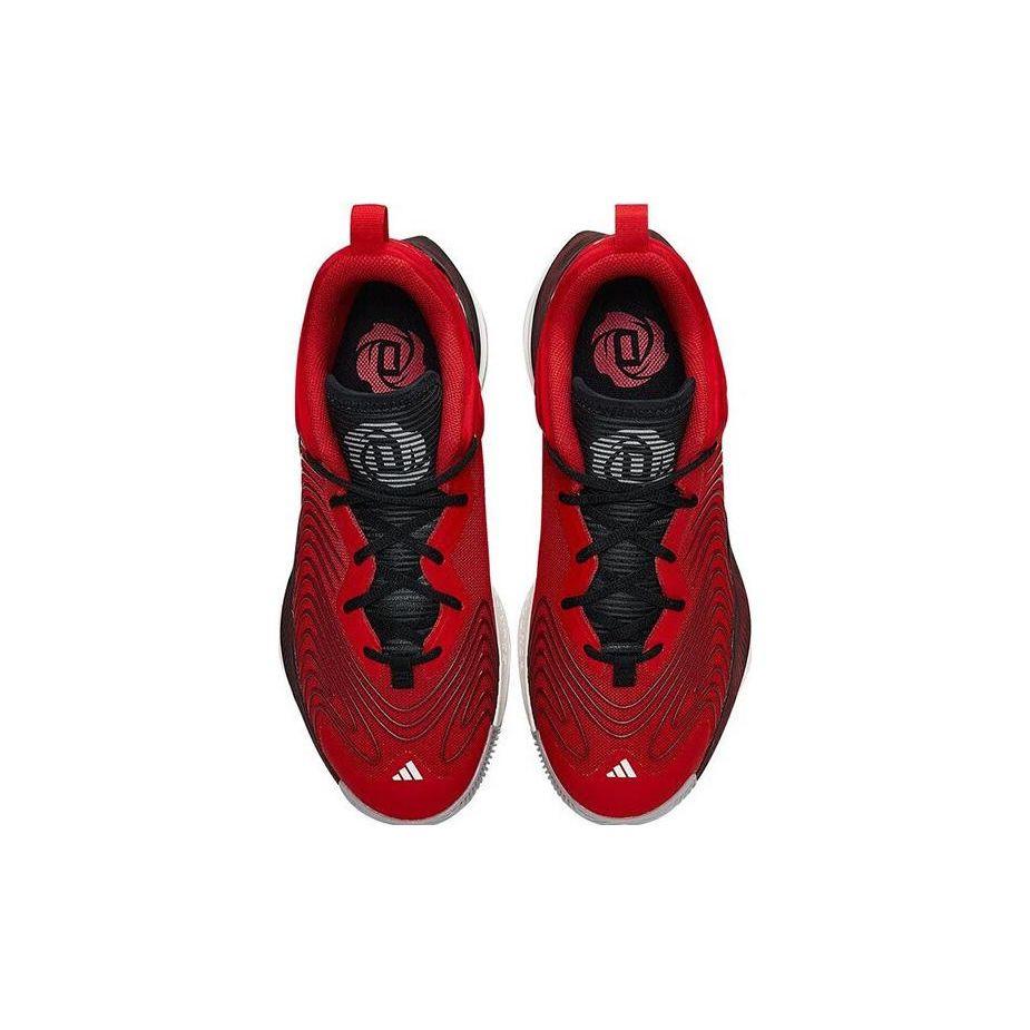 Adidas D Rose Son Of Chi 3.0 Удобные Повседневные Амортизирующие Низкие Баскетбольные Кроссовки Мужские кроссовки Красные IE9236