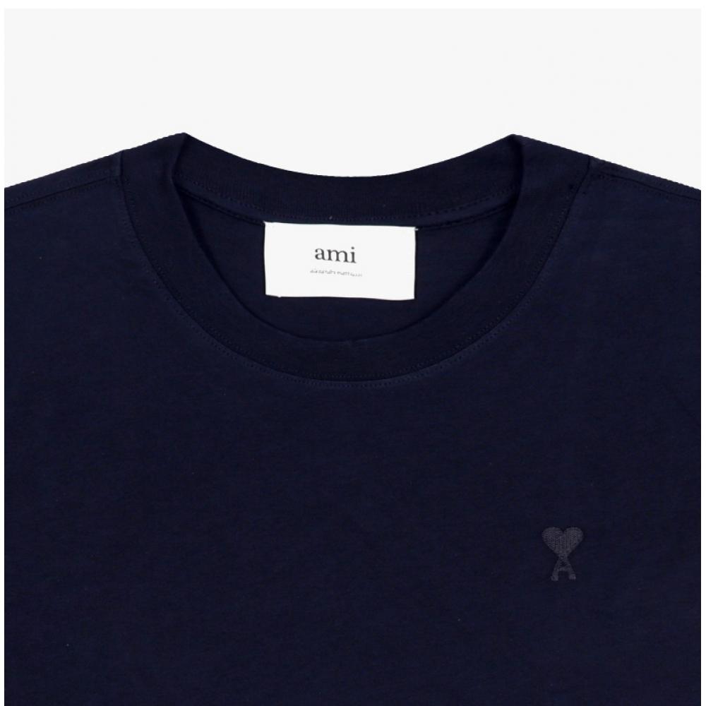 Ami De Queuf Тональная маленькая футболка с логотипом в виде сердца bfuTs003