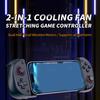 X3 Stretching Game Controller Mobile Joystick R 2-in-1 Cooling Retractable Game Controller Tablet Support Native Games