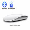 Беспроводной дизайн Ультратонкая Magic Mouse Bluetooth 5.0 Беспроводная мышь Тихие Мультисенсорные мыши Для Ноутбука Ipad Mac PC Macbook