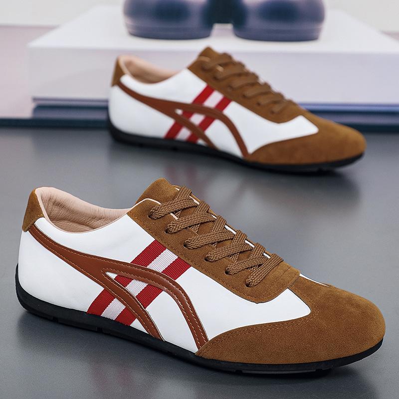 Мужские матовые ретро кроссовки на плоской подошве в немецком стиле, мужские летние новые универсальные кроссовки Forrest Gump, повседневная спортивная обувь, мужская обувь