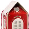 Рождественская Страна Чудес Коттедж Подарочная Коробка Многоразовая Праздничная Упаковка в Тему Домика Декоративная Памятная Коробка Зимнее Украшение для Дома