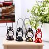 1Pcs 1:12 1:6 Miniature Retro Oil Lamp Lamp Lantern Dollhouse Accessories Toys