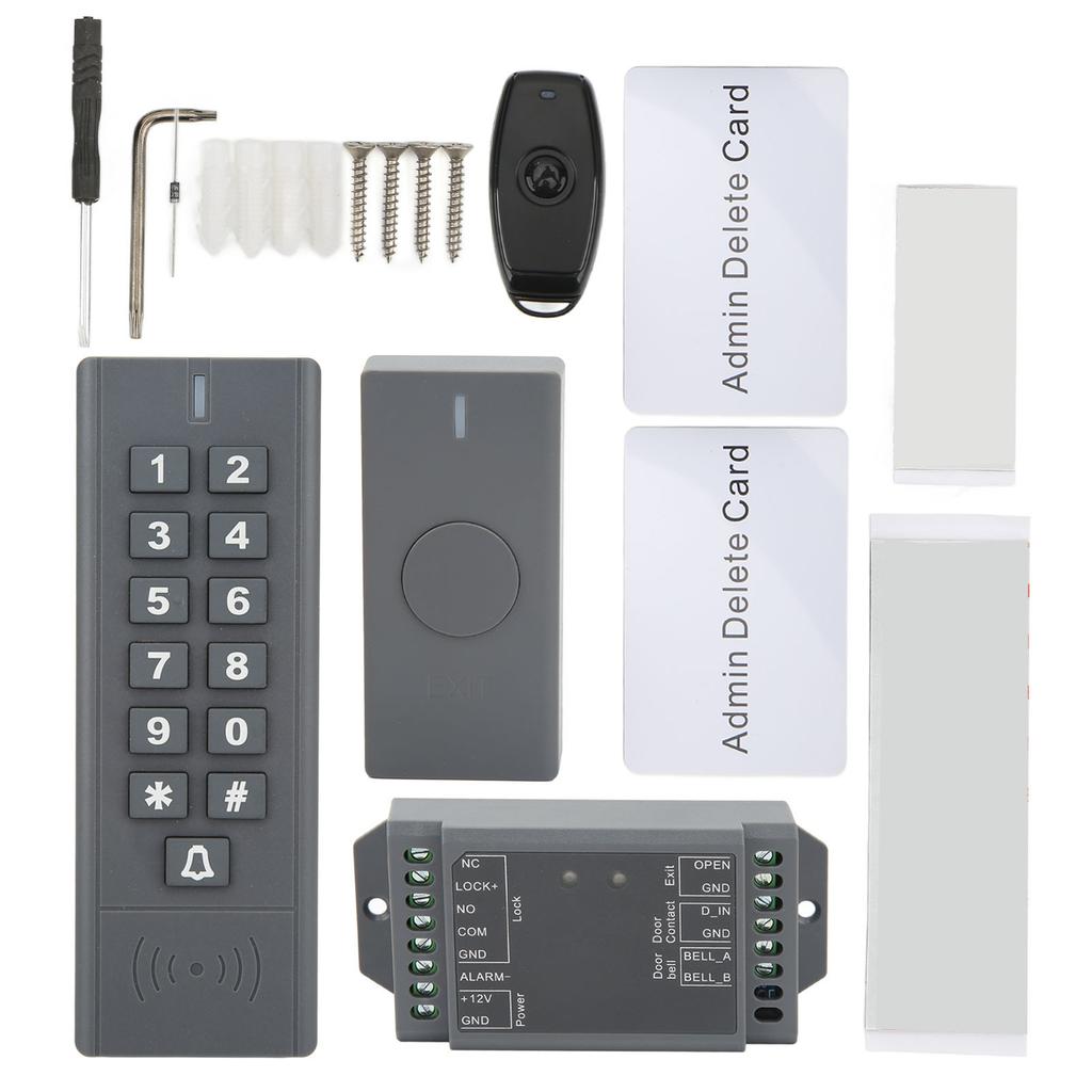 Keypad Access Control System IP66 Waterproof ID Card Wireless Access Controler Smart Lock for Home