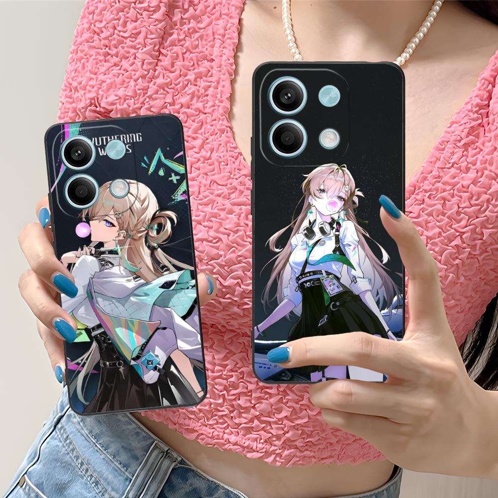 Wuthering Waves Lynae Phone Case for Xiaomi Redmi 15 14 13 12 A5 3 2 1 C Plus 4G 5G Colorful Printing Cover Cover Luxury Pretty