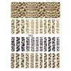 Series Leopard Nail Art Sticker 3D Nail Decals Nail Art Decorations Animal Tiger Nail Sticker