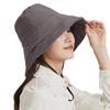 UV Large Wide Sun Velcro Chin Fly Away In the Easy To Carry Number Free Dark [BIGHAS] Women's Hat, Protection, 99.9%, UPF50+, Size, Brim, Foldable,