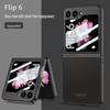 Складной чехол Samsung Z Flip6 AG Shell - Ощущение кожи, Защита от падений, Интегрированный экран