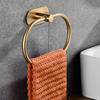 Rustproof Towel Ring Hook Wall Mounted Self-adhesive Towel Holder  Bathroom Hardware Accessories